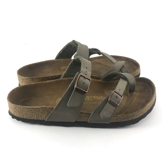 Birkenstock Shoes - Birkenstock Mayari Birko Flor Nubuck Sandal Size 5